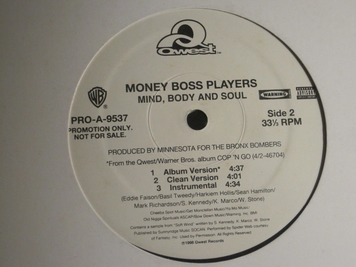 MONEY BOSS PLAYERS BRONX NIGGAS 12