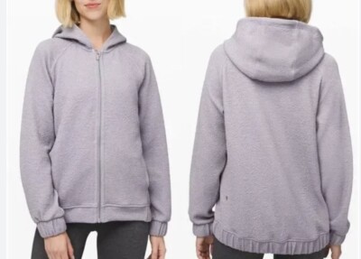 Lululemon Pave New Ways Full Zip Grey Sm