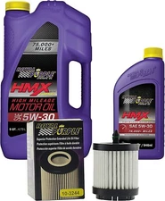 Royal Purple HMX 5W-30 Synthetic  Motor Oil 6 quarts and a 10-3244 Oil Filter