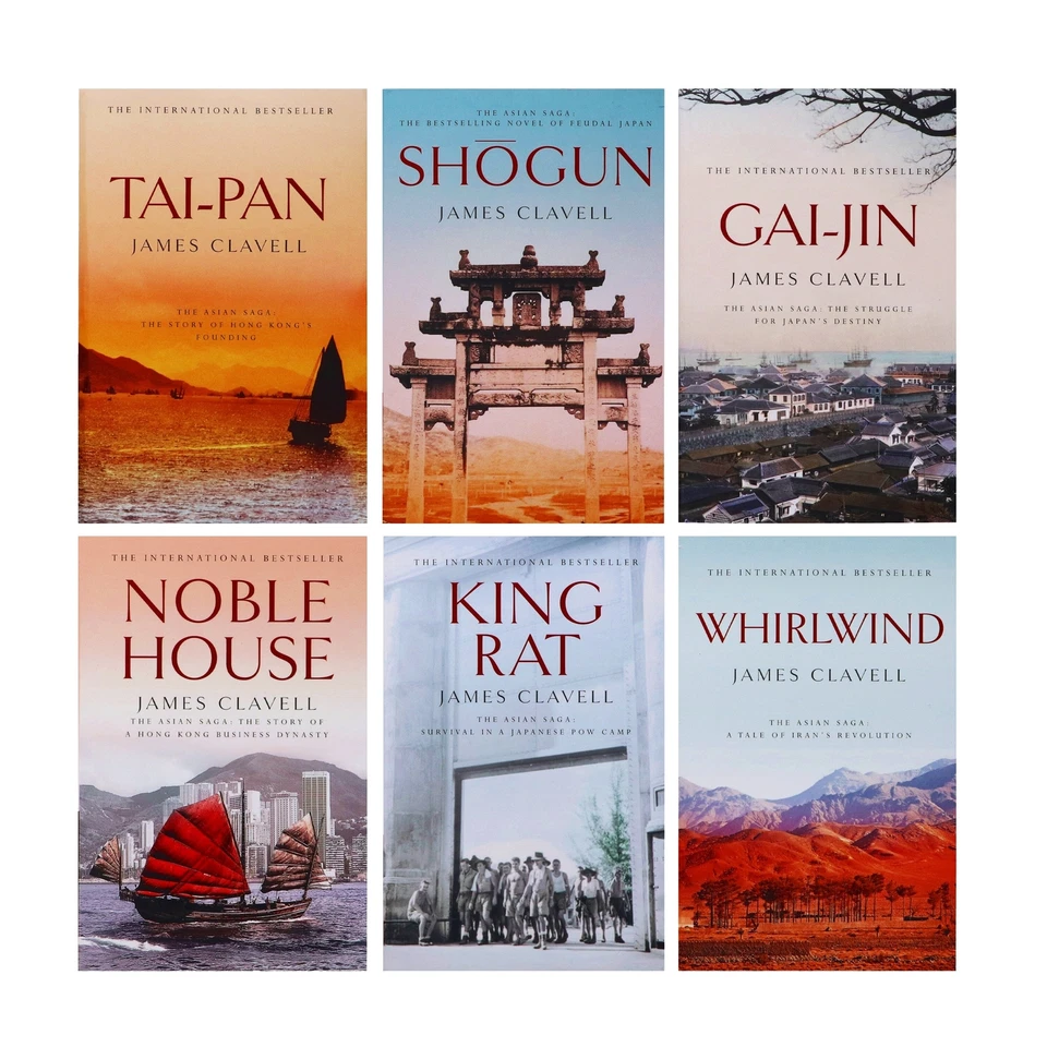 Shogun by James Clavell: The Asian Saga 6 Books Collection Set - Fiction - PB - Image 2 of 4
