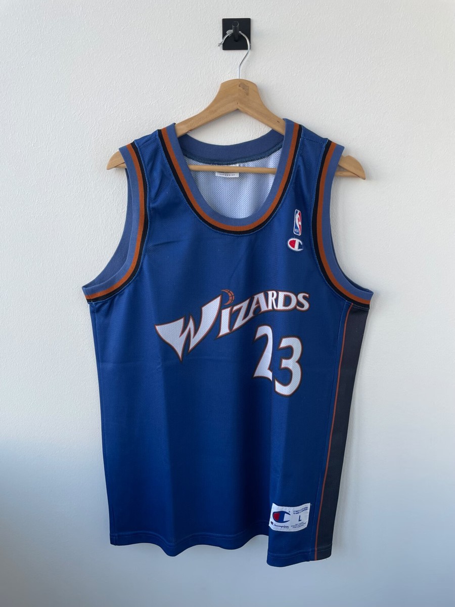 Champion - 【Champion】NBA WIZARDS JORDAN ゲームシャツA3640 WASHINGTON WIZARDS BASKETBALL SHIRT JERSEY CAMISETA CHAMPION