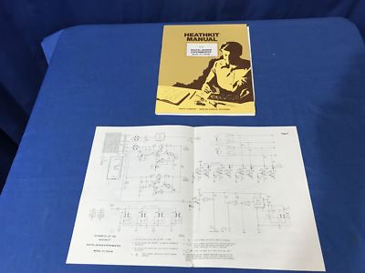 Heathkit ET-3200B Digital Design Experimenter Manual & Schematic FREE SHIPPING