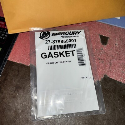 New Mercury Mercruiser Quicksilver Oem Part # 27-879855001 Gasket