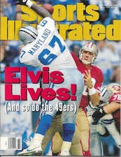 Sports Illustrated 1995 ELVIS GRBAC San Francisco 49er RUSSELL MARYLAND No Label