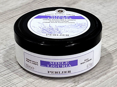 Perlier Honey from Liguria ~ 6.7 oz Rich Body Cream, 200 ml sealed  (#LL1