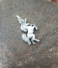 Retired James Avery Unicorn Charm or Pendant Uncut Loop