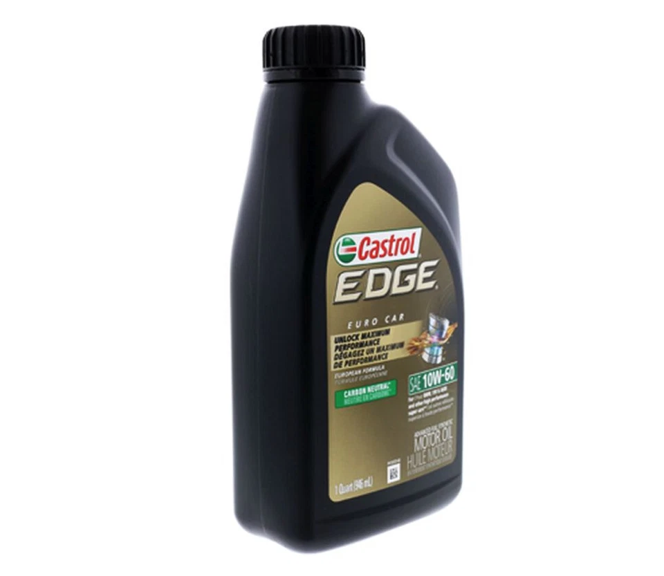 Aceite de motor 7 cuartos Castrol Edge Euro Car 10w60 para BMW M3 M5 M6 Z3M Z4M Z8 Foto 2 de 4