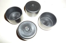 New Yakima Roundbar End Caps, Set of 4 Generic Round Bar Endcaps