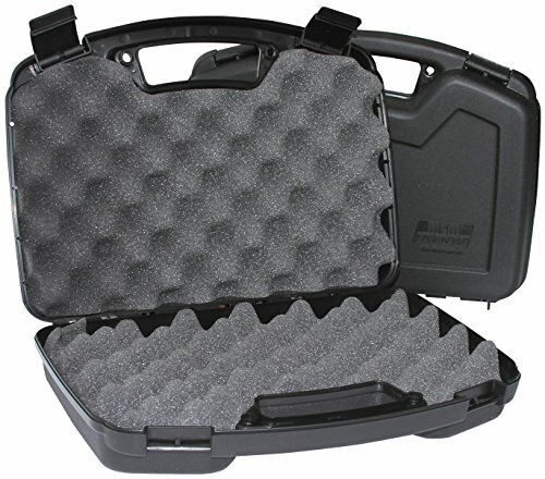 Foam Insulation Travel Gun Case For Handgun 9mm Ruger Taurus Pistol, black - Picture 3 of 4