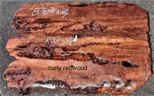 Redwood lace burl  guitar billet  DIY wood crafts  r23-0151