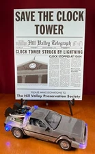 Back to the Future Save The Clock Tower Flyer - 8.5 x 11