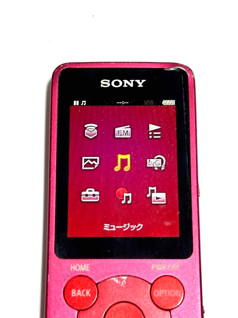 Sony Walkman NW-E083 MP3 4GB Portable Audio Media Player Red
