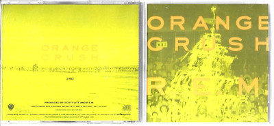R.E.M. (REM) - Orange Crush - Scarce 1988 USA 1 track promo CD