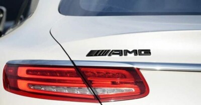 Fregio Badge Stemma Posteriore Logo ABARTH 695 COMPETIZIONE NERO LUCIDO - Foto 2