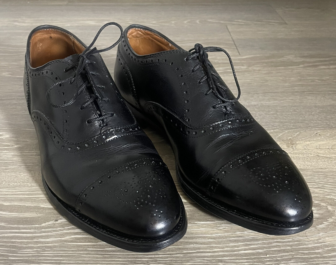 靴 Alden 909 Black Medallion cap toe shoes 靴 Alden 909 Black Medallion cap toe shoes 909 Medallion