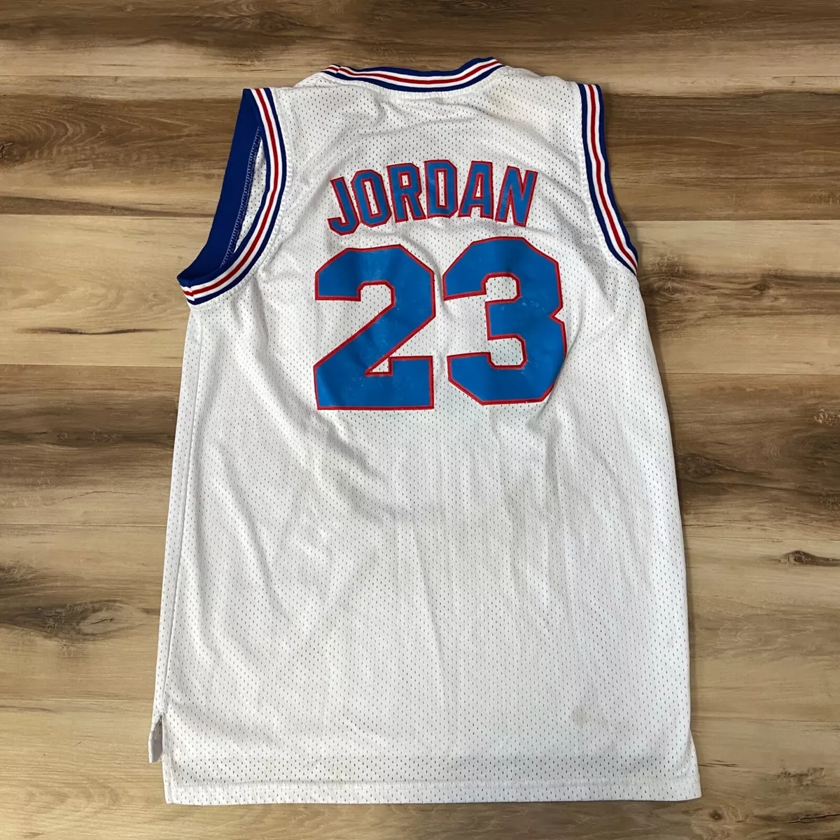 Champion Michael Jordan Space Jam Jersey Mens Size Large white