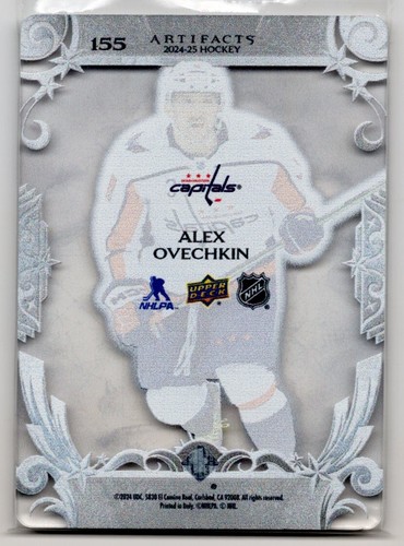2024 2024-25 Artifacts Plexi #155 Alex Ovechkin Washington Capitals Upper Deck - Picture 2 of 2