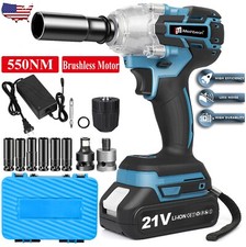Cordless Electric Impact Wrench Gun 12 High Power Driver With Li-ion Battery