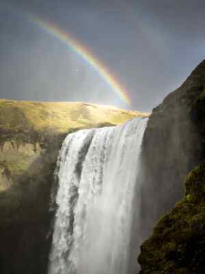 Digital Image Picture Photo Pic Wallpaper Background Rainbow Waterfalls 68