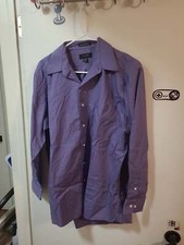 Covington Mens Dress Shirt size 15-15.5 M 32/33 Light Purple