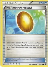 106/124 Old Amber Aerodactyl: Pokemon Trading Card Game XY-10 Fates Collide