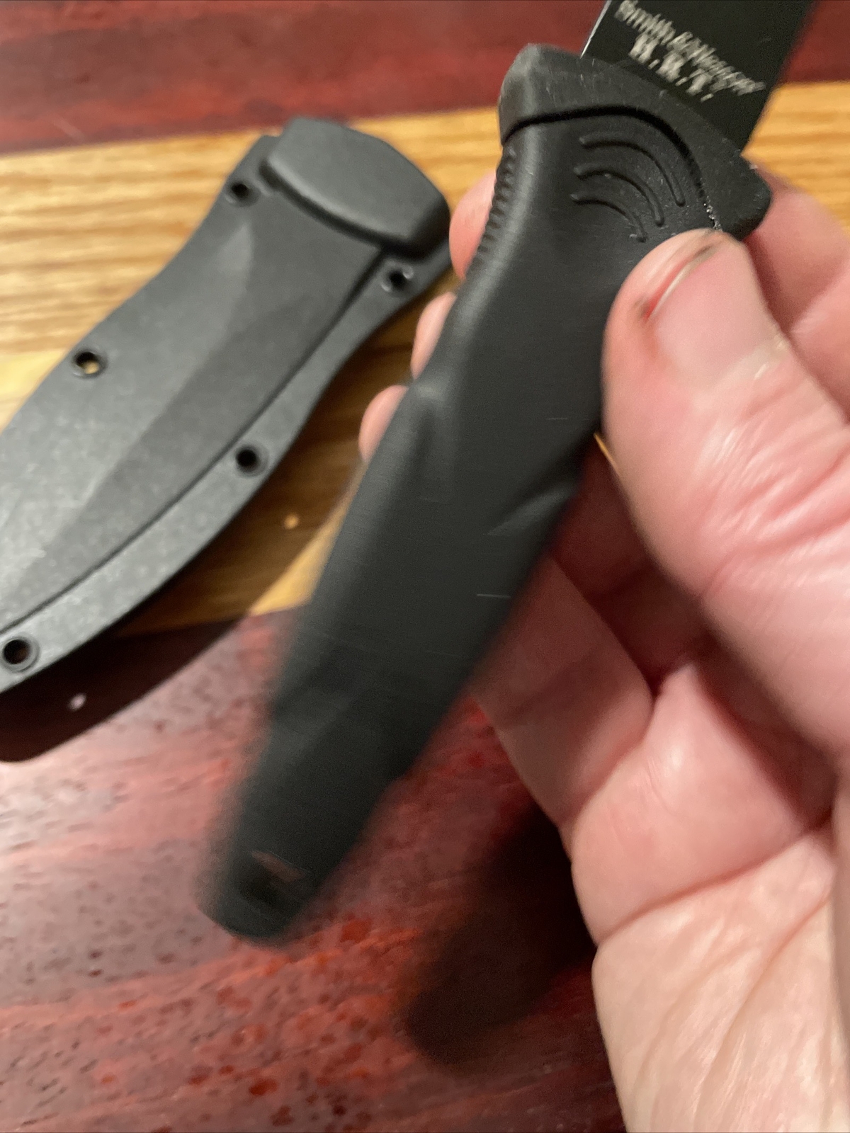 Vintage Smith & Wesson HRT Boot Knife Similar To Gerber Guardian