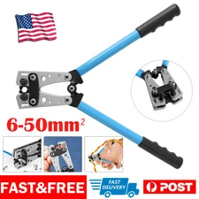 Cable Lug Crimper Battery Terminal Large Wire Terminal Crimping Tool 0-10awg