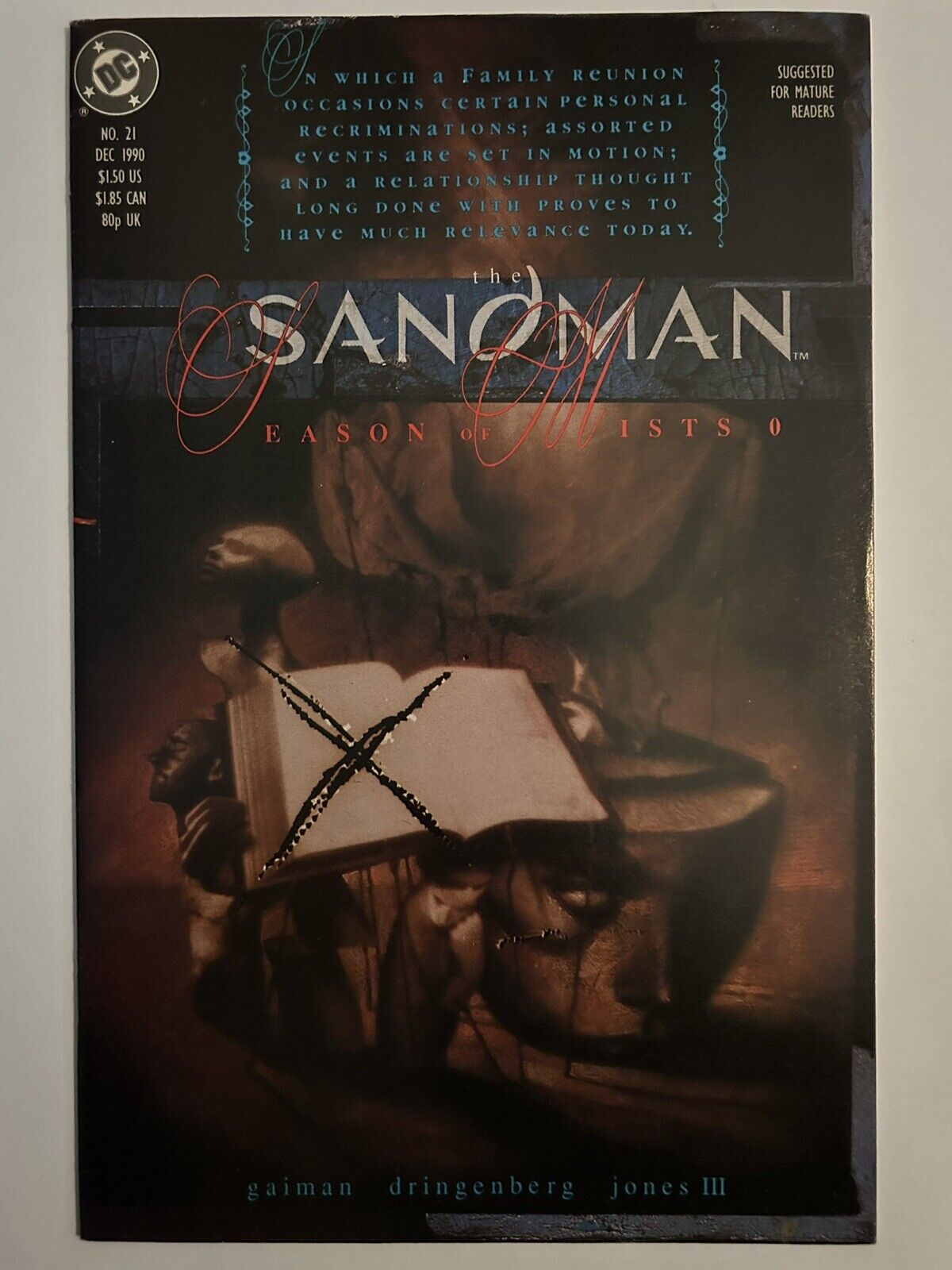 Sandman #21 1st Appearance Delirium Neil Gaiman Vertigo DC 1990 Netflix NM