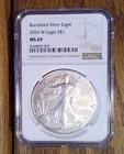 2024-W Burnished American Silver Eagle NGC MS69 (050)