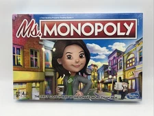 Monopoly Ms.Monopoly Board Game for Ages 8 & Up. New
