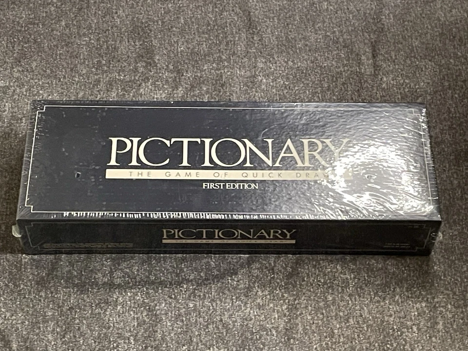 Vintage Pictionary First Edition 1985 The Game of Quick Draw Brand New Sealed - Image 2 of 4