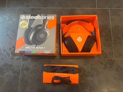 SteelSeries Arctis Nova 1 Gaming Headset Black PC PS5 Xbox B-Ware Neuwertig!