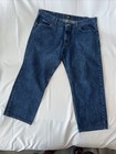 Lee Men's  Relaxed Fit Straight 100% Cotton Blue Jeans Size 42 X 30 — photo 1