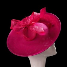 Sinamay Fascinator with Feathers,Party Hat,Church Hat,Kentucky Derby,Fancy Hat