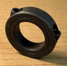 1" ID 2-Piece Single Split Clamp Collar Steel X 2” OD X 1/2” Thick NOS