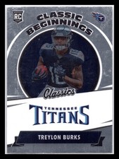 2022 Panini Classics #CB-14 Treylon Burks Classic Beginnings Tennessee Titans