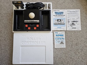 Coleco Vision CONSOLE Complete w/ Box & Inserts+roller controller/2 extra games!