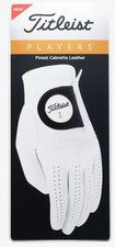 TITLEIST Players Men's Left Hand Cabretta Leather Golf Glove XL PEARL 31