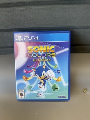PS4 Sonic Colors Ultimate Standard Edition Sony PlayStation 4 TESTED & WORKING!