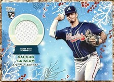 2023 Topps Holiday VAUGHN GRISSOM RC Relic #RC-VG