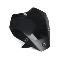 NEU Eurowagens Motorrad Windschild Windschutz Windabweiser Schwarz 7701121804N
