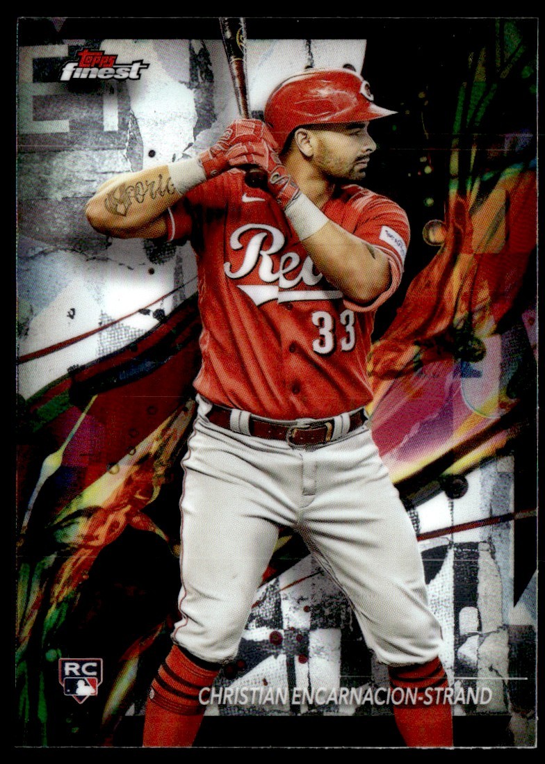 CHRISTIAN ENCARNACION-STRAND 2024 TOPPS FINEST COMMON RC CINCINNATI REDS #4