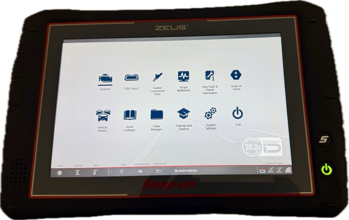 SNAP ON Zeus 26.2 EEMS342A DIAGNOSTIC SCANNER DOMESTIC ASIAN