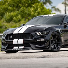 20 Velgen Classic5 Satin Black Concave Wheels Rims Fits Ford Mustang Gt