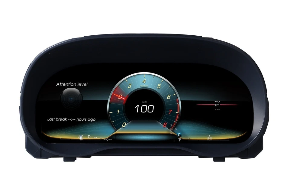 Cuadro de instrumentos digital LCD velocímetro tablero de instrumentos para Mercedes Benz Vito 2024 Foto 2 de 4