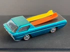Vintage Hot Wheels Redline 1968 Bright Aqua Deora US - Dark Int., No Reserve!