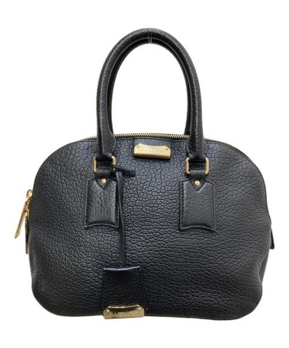 BURBERRY                    Leather Tote Bag black