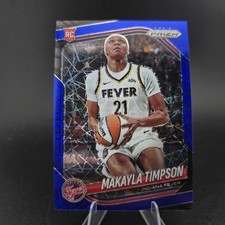 2025 Prizm WNBA - Makayla Timpson #14 Blue Velocity RC - Indiana Fever