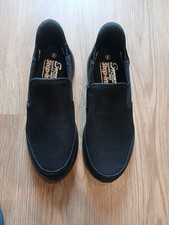 S Sport By Skechers Men's Presley Sneakers - Black 9: Slip-On, Cushioned
