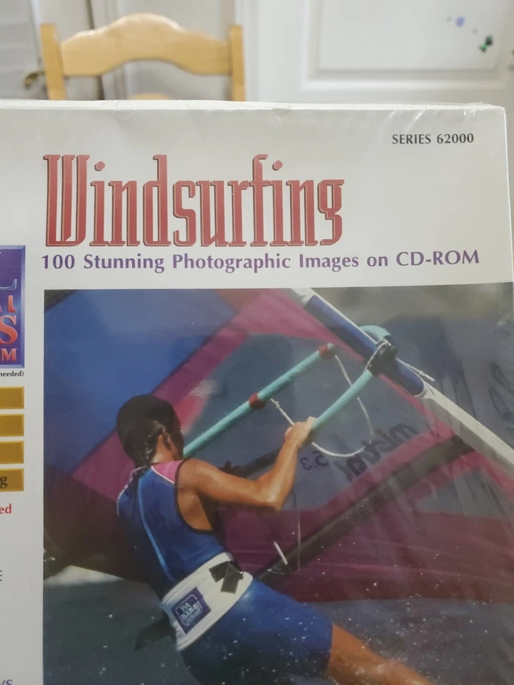 New Sealed Corel - WINDSURFING - 100 Stunning Images On CD-ROM Vintage 1993 - Image 4 of 4